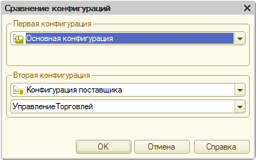 Отчет о сравнении конфигураций